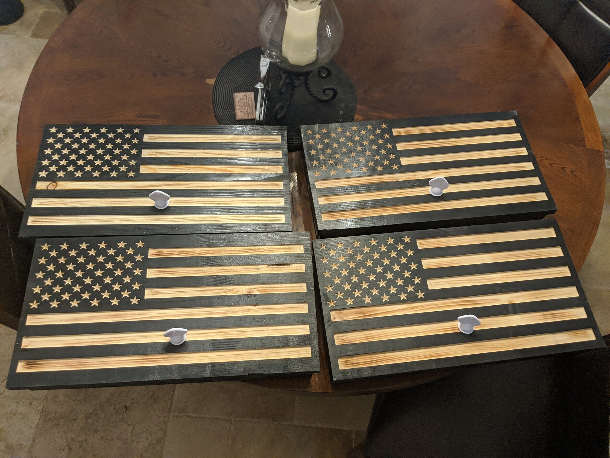 Flag Case w/ Hidden Gun Storage - Atlanta Cutlery Corporation