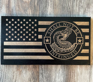 Shall Not Be Infringed AR15 Second Amendment Wood Flag, Second Amendment, Wood Flag, American Flag, 2nd Amendment, AR-15, AR15, Wood Decor